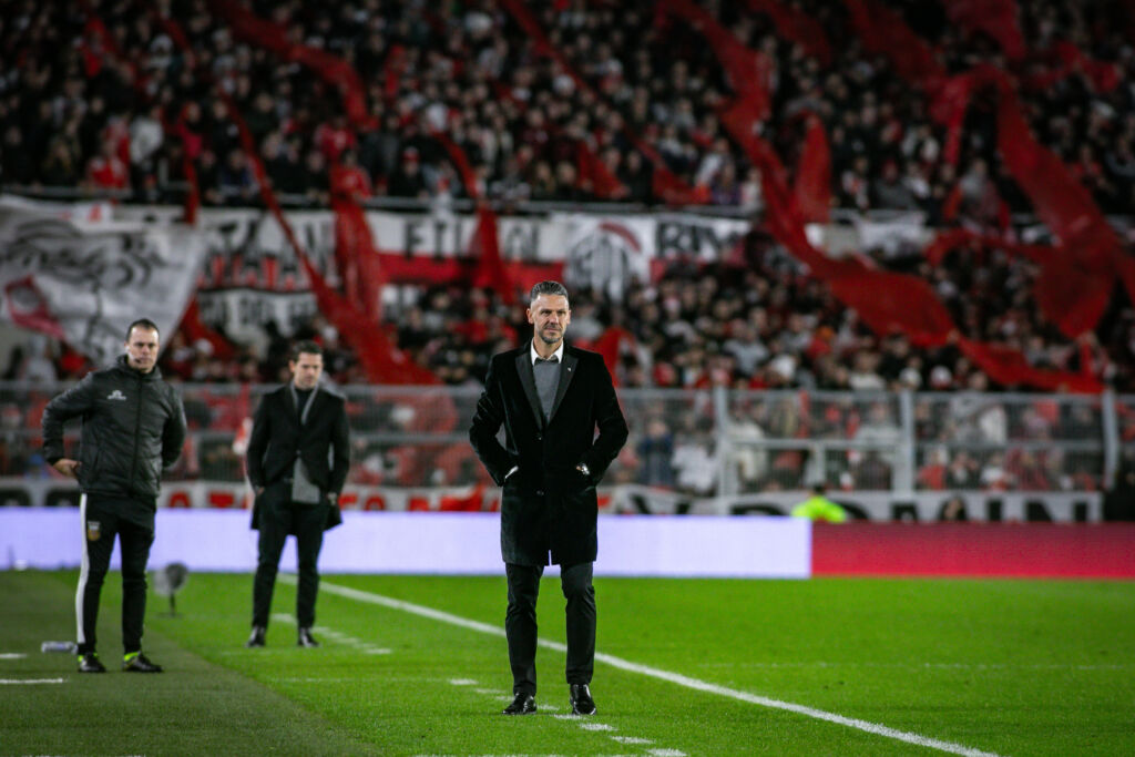 El duelo de técnicos fue para Martín Demichelis.