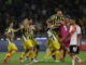 Festejo de ROSARIO CENTRAL jugara la final en Santiago del Estero